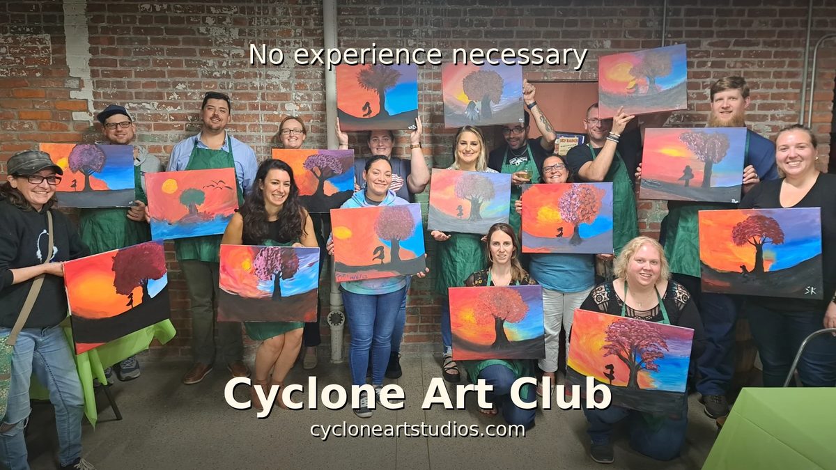 Painters showing their work