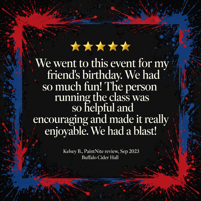 Five star review: We had a blast